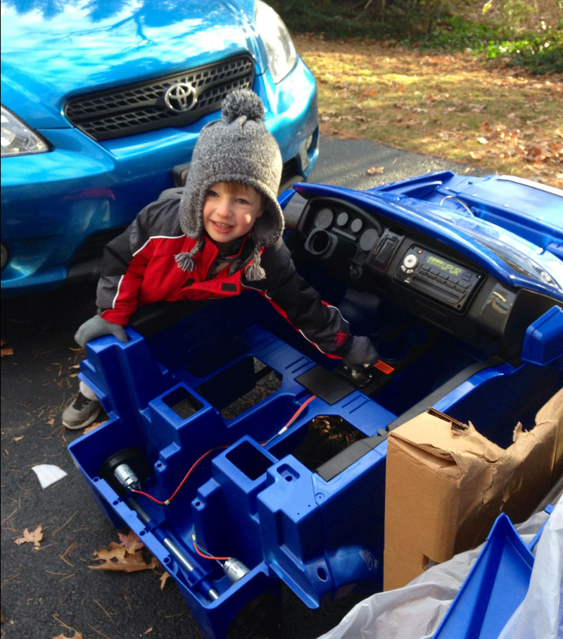 Illustration for article titled 2015 Ford F-150 Power Wheels: The Four-Year-Old Kid Review